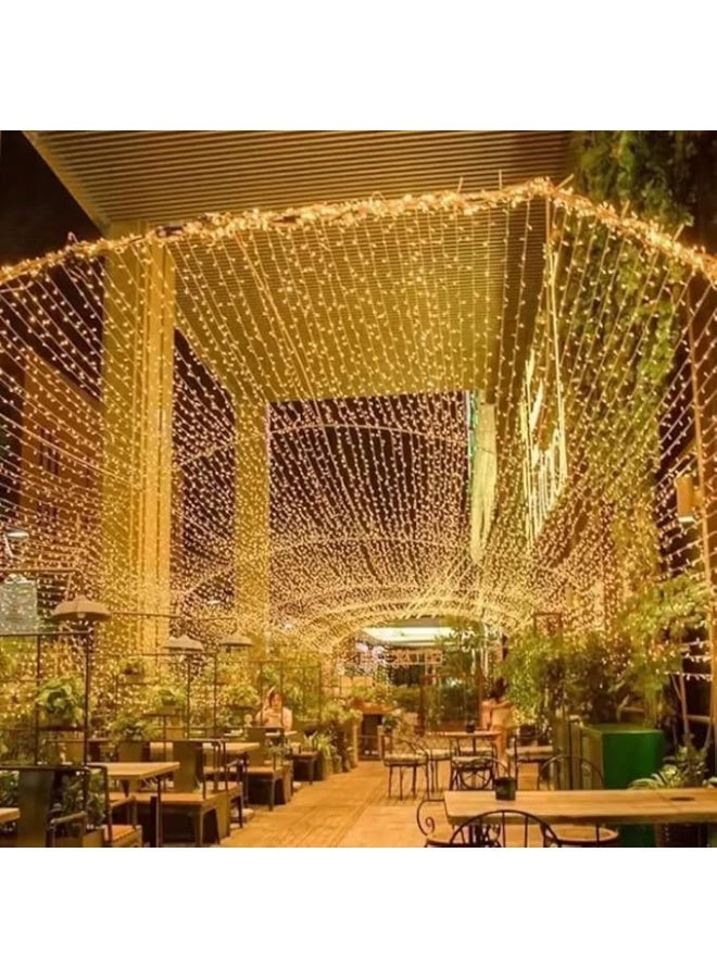 Fairy Christmas Diwali New year Lights, 50M/33ft/100 LED String Light, Waterproof, Indoor Lights for Xmas Tree, Ramadan, New Year, Diwali, Wedding, Party Events Garden Spring Decoration - Image 5